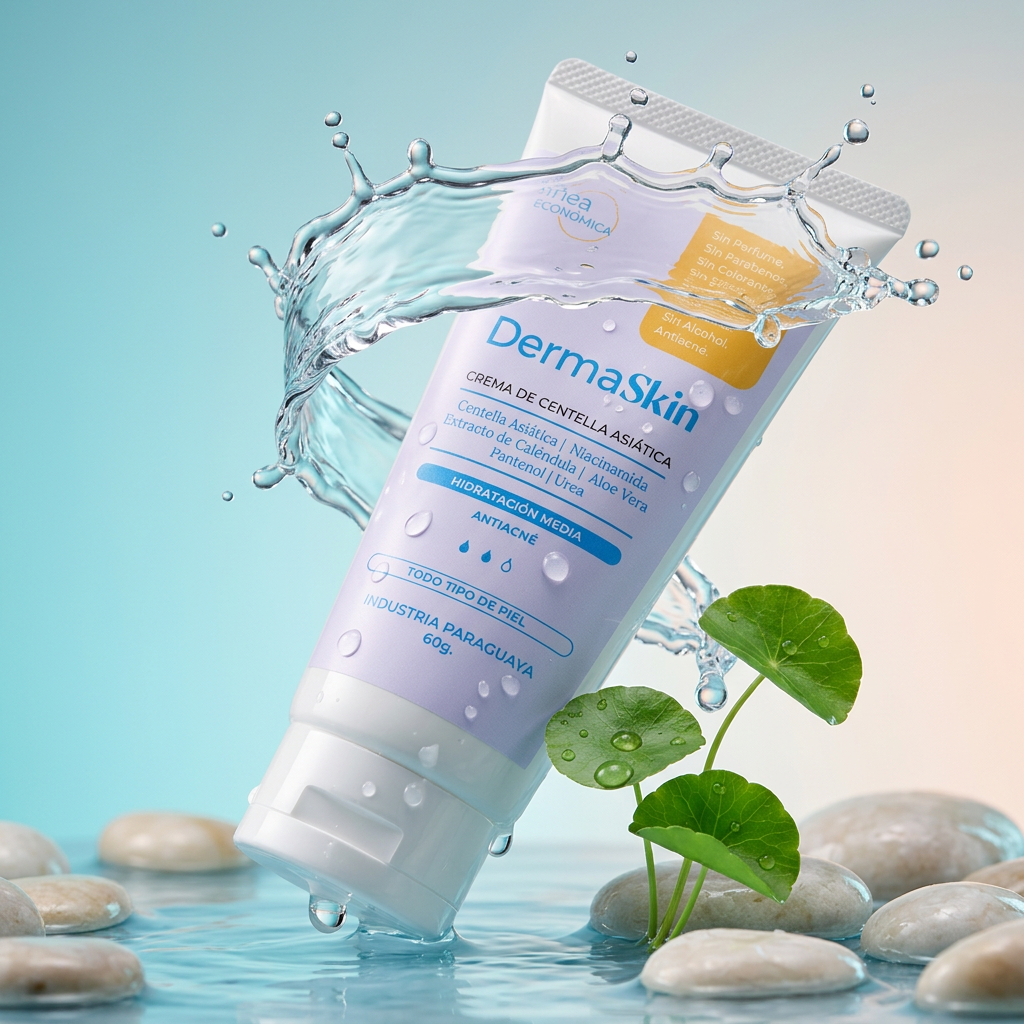 Crema Antiacné de Centella Asiática DermaSkin