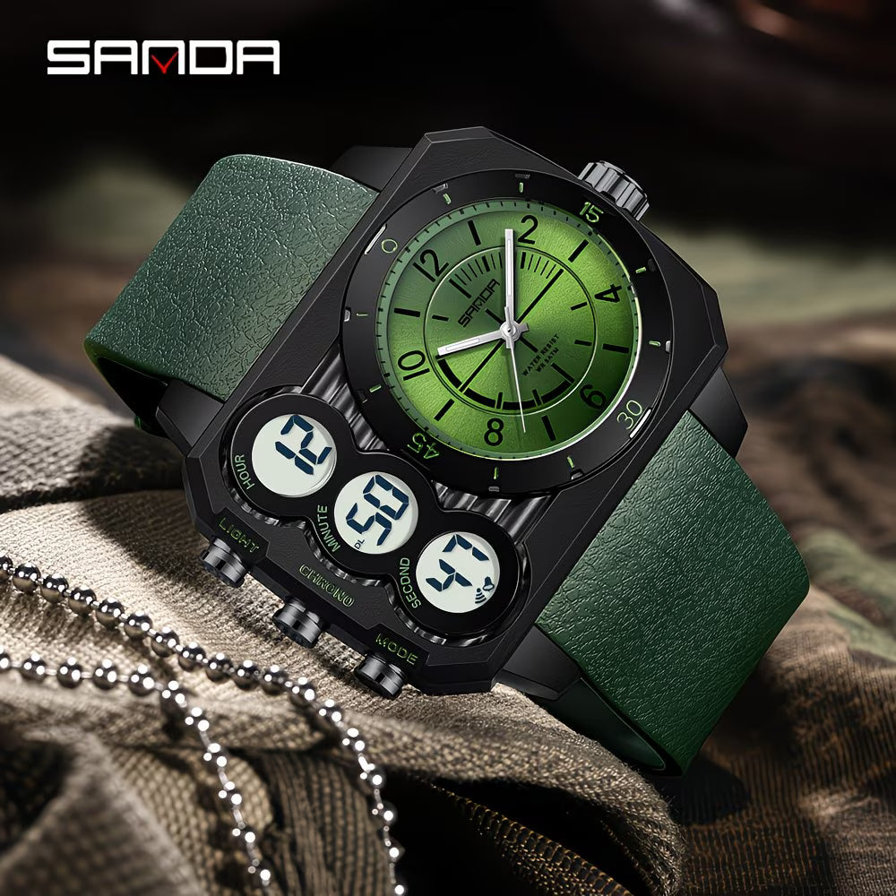 RELOJ SANDA CON DOBLE PANTALLA