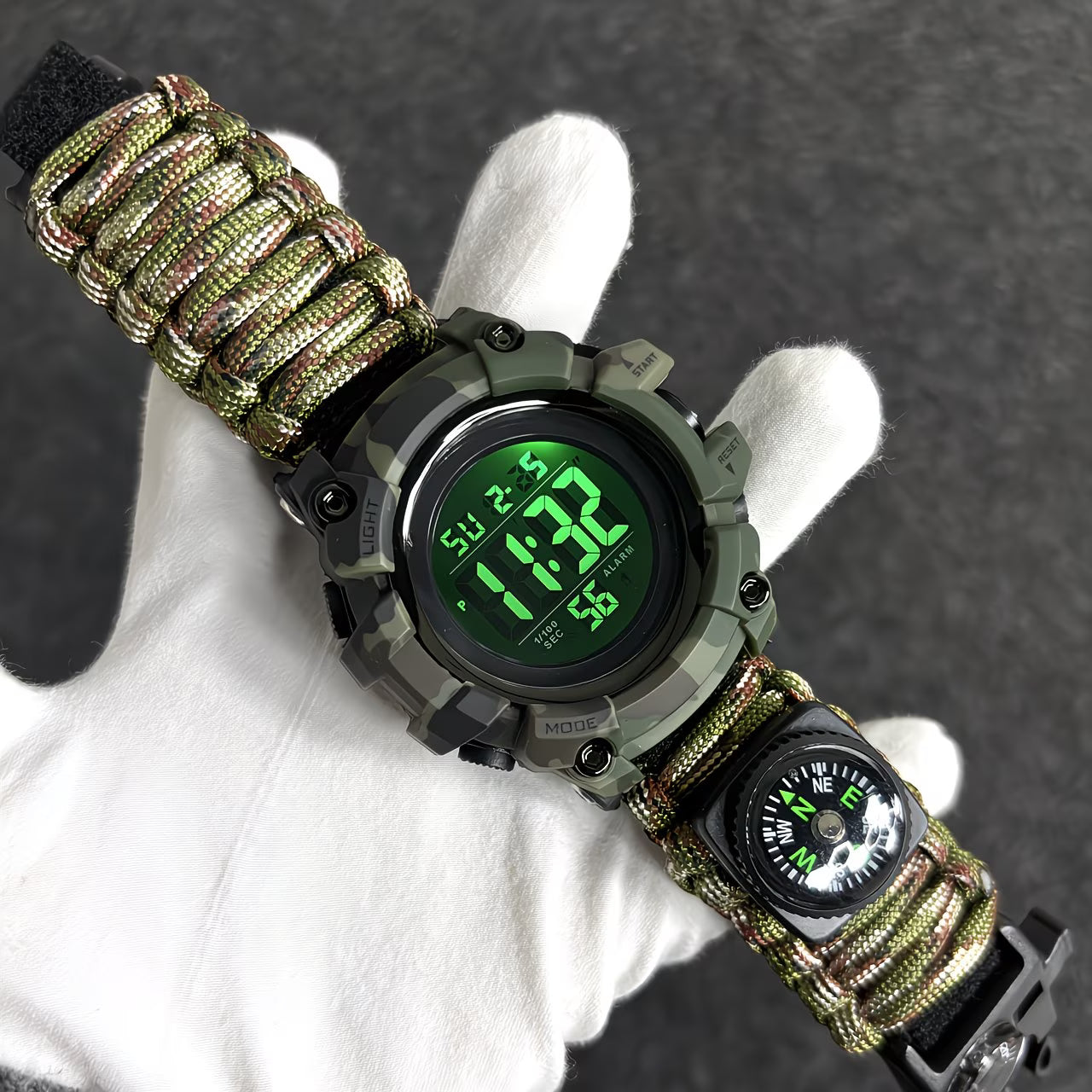 RELOJ NEXOR CRONOGRAFO DIGITAL CON BRUJULA