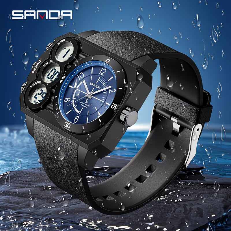 RELOJ SANDA CON DOBLE PANTALLA